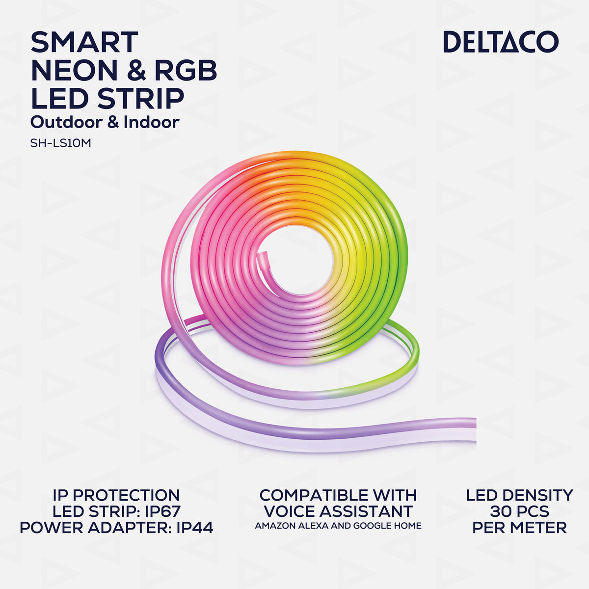 Deltaco SH-LSN5M led strips Universal stribelys 5000 mm