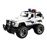 Fjernstyret bil 1:12 Double Eagle (hvid) Jeep (Police) E550-003
