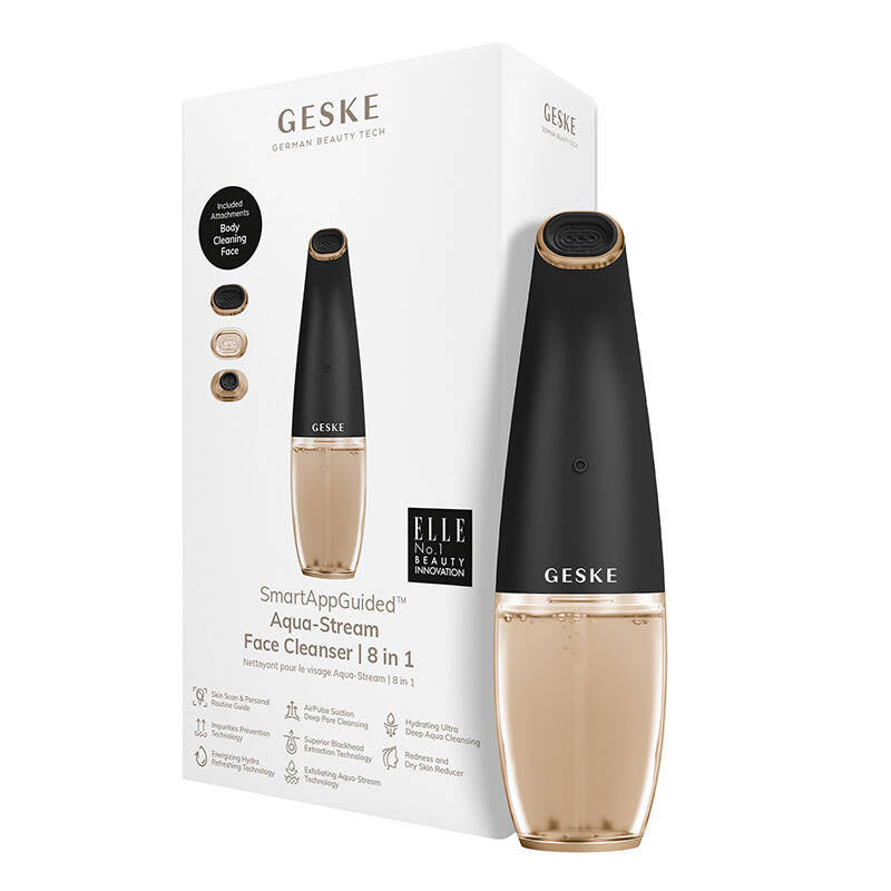 Geske Aqua-Stream Ansigtsrensning 8 i 1 (Grey)