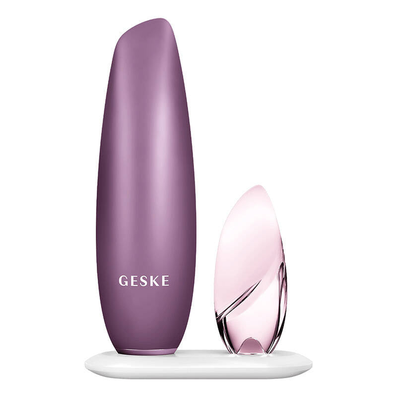 Geske Magnetisk berøringsfri 5- i-1- ansigtsmaske (rosa).