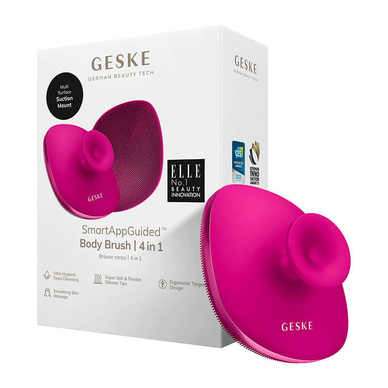 Geske Body Brush 4 i 1 (magenta)