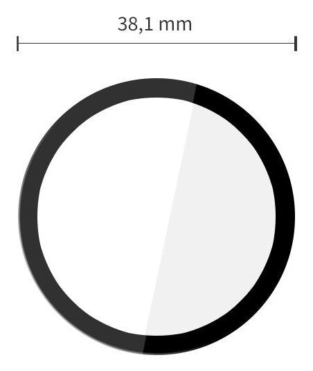 Hybridglas Tech Protect Glas Flex+ 2 Pack Garmin Venu 4 (41 Mm) Sort