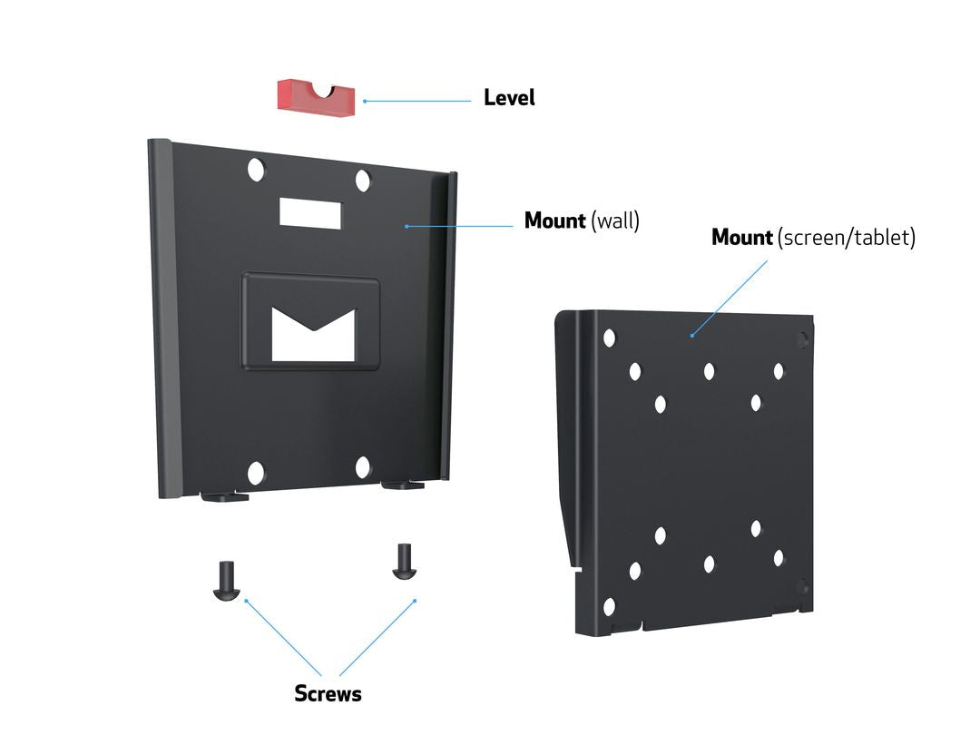 Multibrackets 2988 tv-beslag 81,3 cm (32") Sort