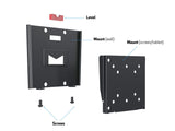Multibrackets 2988 tv-beslag 81,3 cm (32") Sort