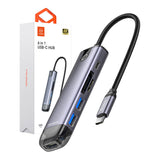 Mcdodo HU-7420 6-i-1 USB-C-hub (USB-C, USB3.0*2, SD, TF, HDMI)