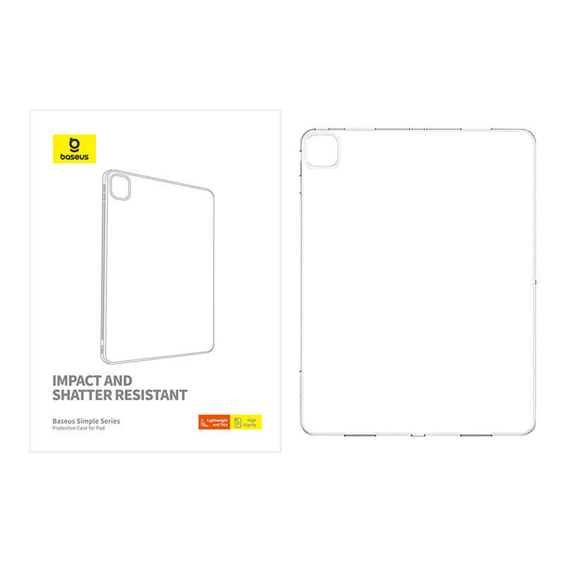 Etui ochronne Baseus Simple Pad Pro ((2018/2020/2021/2022) 12.9" (przeźroczyste)