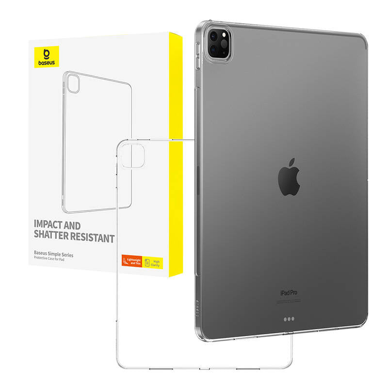 Etui ochronne Baseus Simple Pad Pro ((2018/2020/2021/2022) 12.9" (przeźroczyste)