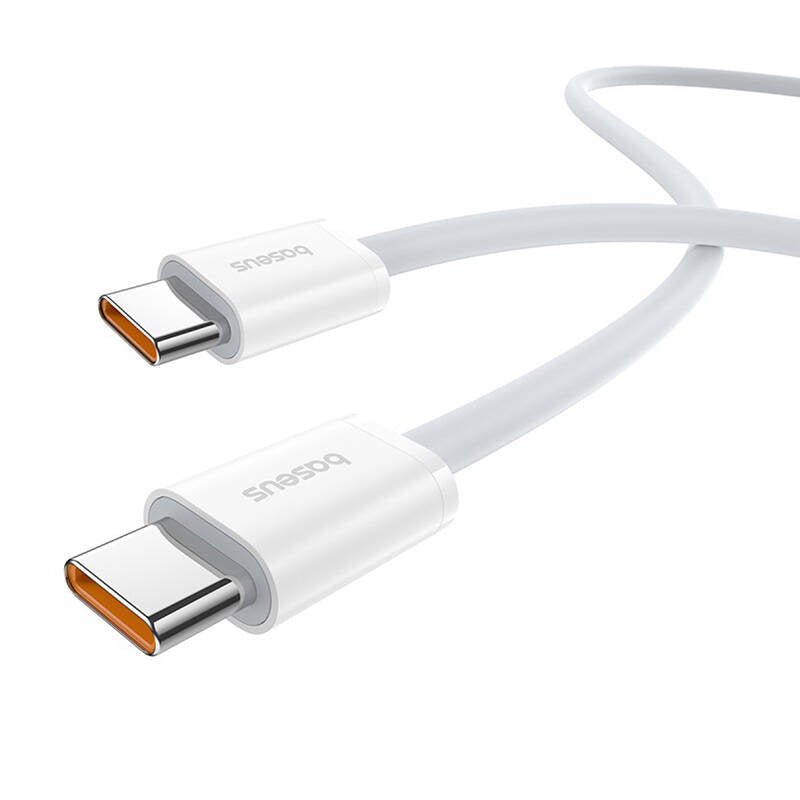 Kabel szybkiego ładowania USB-C til USB-C Baseus Superior 2 100W 1m (hvid)