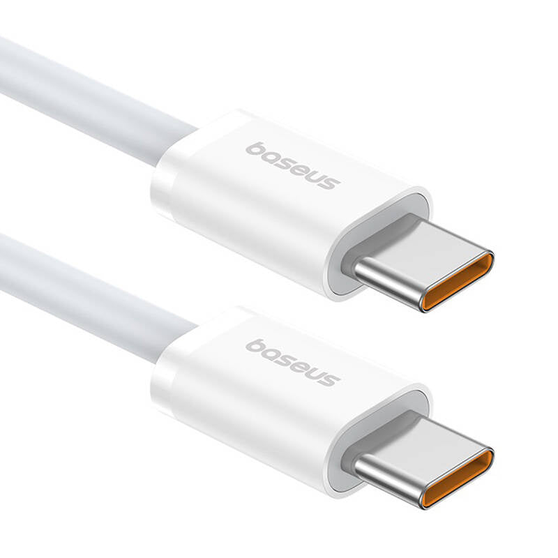 Kabel szybkiego ładowania USB-C til USB-C Baseus Superior 2 100W 1m (hvid)
