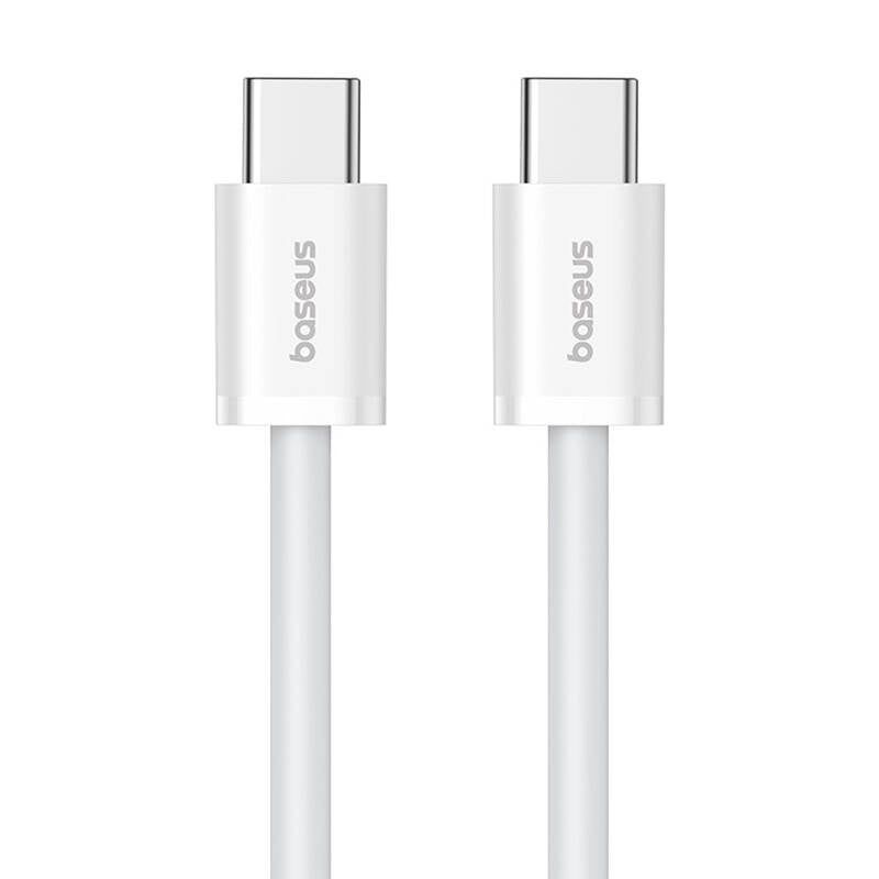 Kabel szybkiego ładowania USB-C til USB-C Baseus Superior 2 100W 1m (hvid)