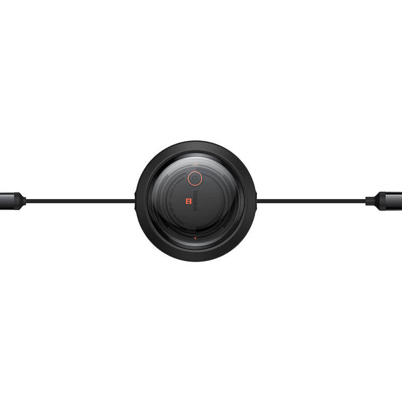 Hurtig opladningskabel 3in1 Baseus Free2Draw, USB til mikro USB+USB-C+Lightning, 3,5 A, 1,1 m (sort)