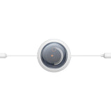 Hurtig opladningskabel 3in1 Baseus Free2Draw, USB til mikro USB+USB-C+Lightning, 3,5 A, 1,1 m (hvid)