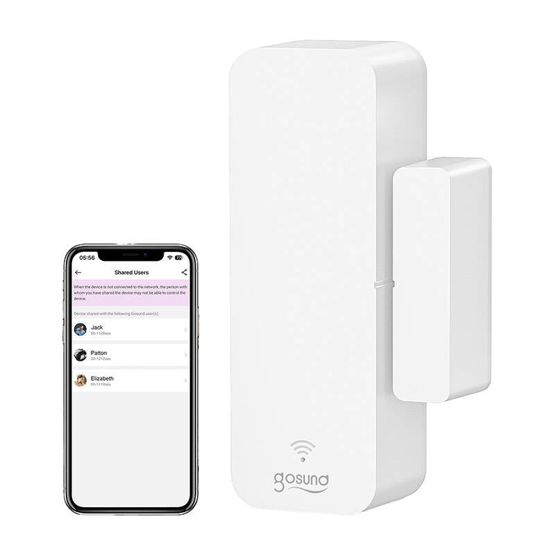 Zigbee Gosund ST18 Tuya smart dør- og vinduesåbningssensor