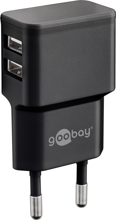 Goobay 44995 oplader til mobil enhed Universel Sort Vekselstrøm Indendørs