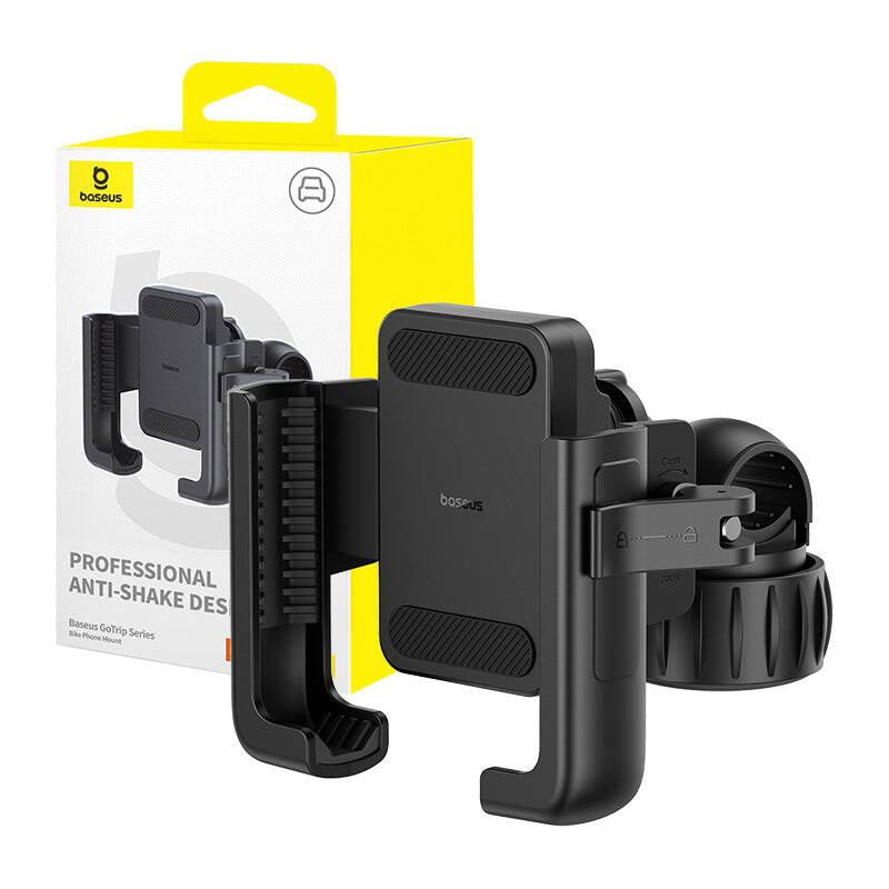 Baseus GoTrip cykelstativ til telefon (sort)