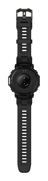 Amazfit T-Rex 3 Pro 3,81 cm (1.5") AMOLED 48 mm Digital 480 x 480 pixel Berøringsskærm Sort Wi-Fi GPS (satellit)