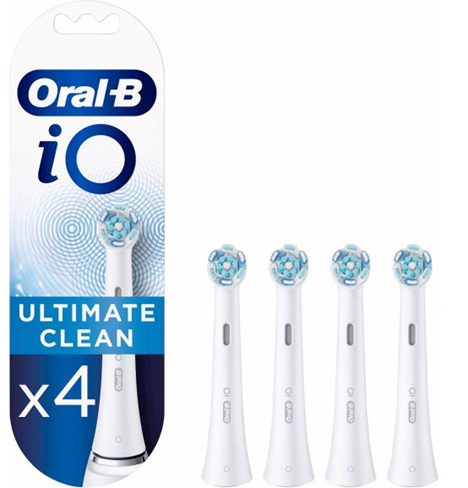 Oral-B iO Ultimate Clean 4-pak - Løse børster