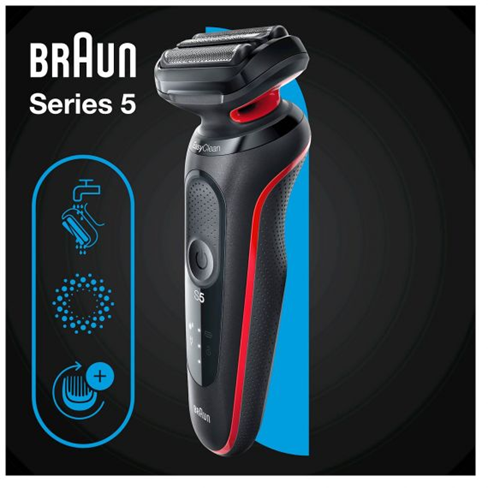 Braun 51-R1000s Red - Herreshaver