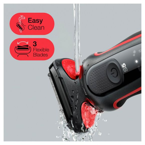 Braun 51-R1000s Red - Herreshaver