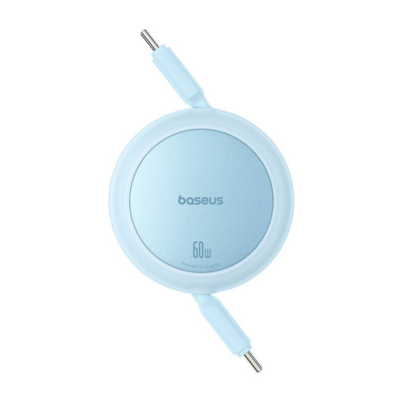 Baseus Free2Pull Mini USB-C til USB-C 60W USB-kabel, 1 m (blå)