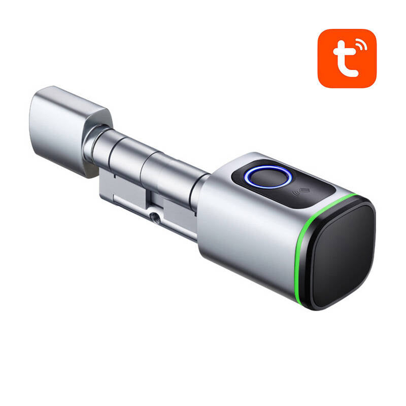 Avatto SDL-S1-S90 90 mm sølv digital låse cylinder