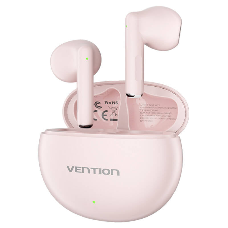 Trådløse øretelefoner, Vention, NBKP0, Øreprøver Elf E06 (rosa)