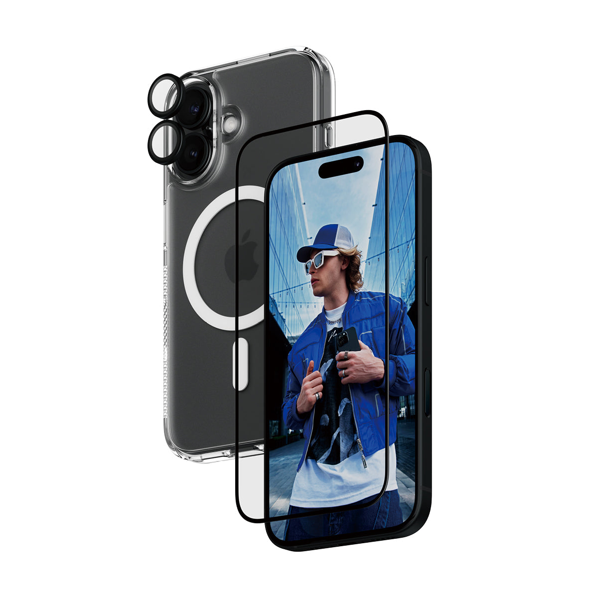 PanzerGlass 3-in-1 Protection Pack Apple iPhone 16