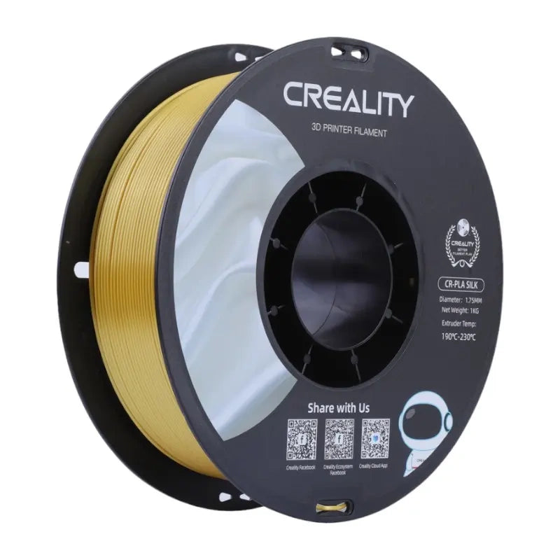 CR-Silk PLA Filament Creality (guld)