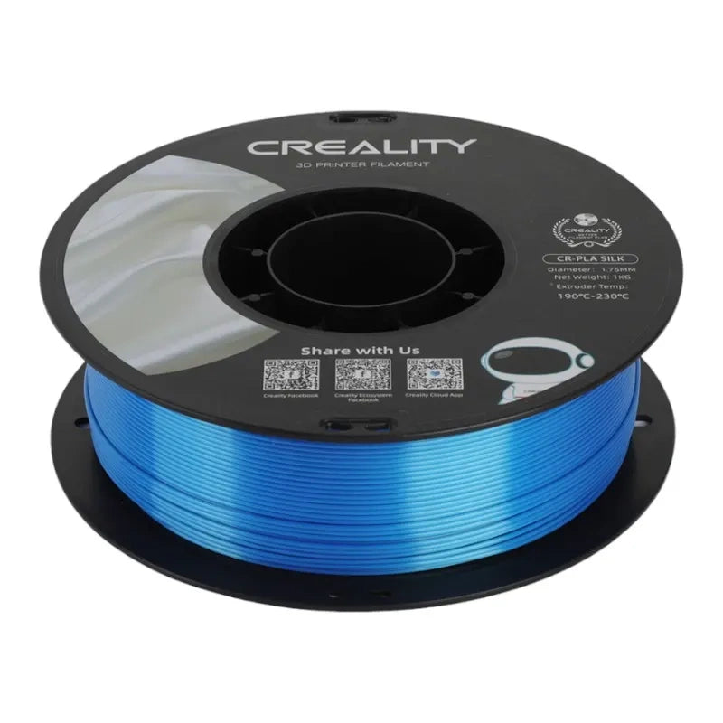 CR-Silk PLA Filament Creality (blå)