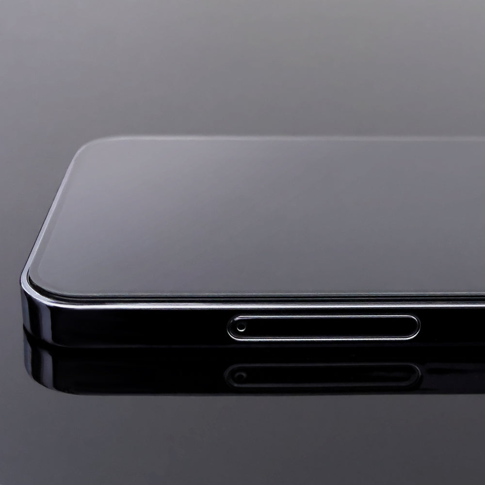 Wozinsky super hårdfør fuld lim hærdet glas fuld skærm med rammen case venlige Apple iPhone XR / iPhone 11 sort