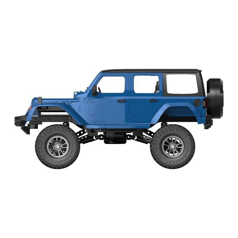 RC fjernbetjeningsbil 1:14 Double Eagle (blå) Jeep Crawler Pro E340-003