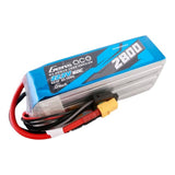 Gens ace G-Tech 2800mAh 22.2V 60C 6S1P Lipo Batteripakke med XT60 stik