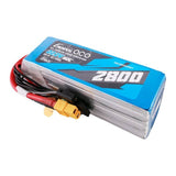 Gens ace G-Tech 2800mAh 22.2V 60C 6S1P Lipo Batteripakke med XT60 stik
