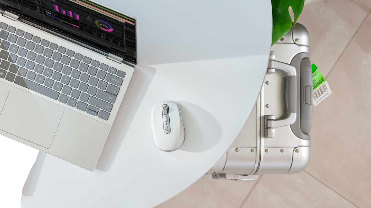 Logitech MX Anywhere 3S mus Kontor Højre hånd RF trådløs + Bluetooth Laser 8000 dpi