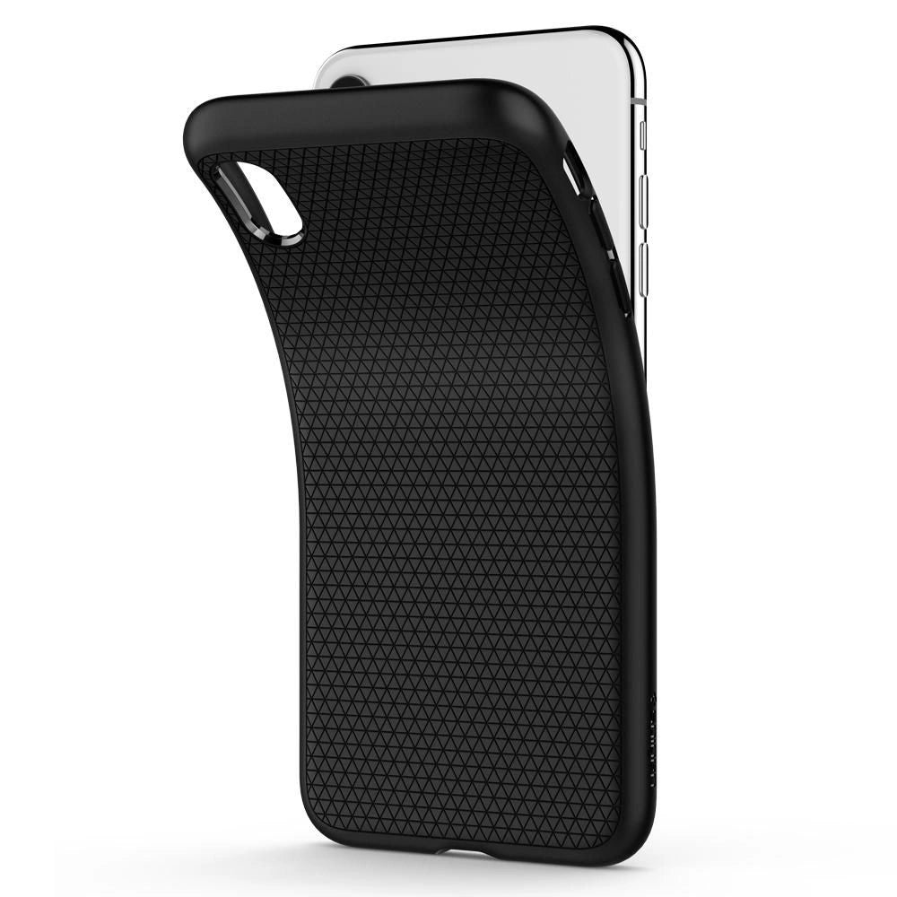 Spigen Liquid Air iPhone XR Case - Matte sort