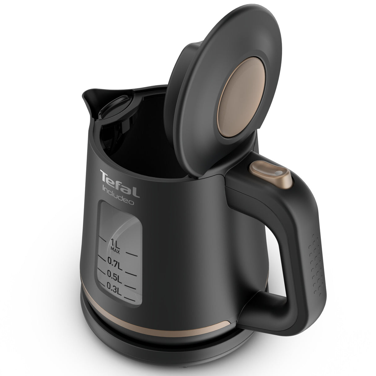 Tefal Includeo KI5338 elkedel 1 L 2400 W Sort