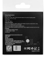 Wozinsky 5907769367533 oplader til mobil enhed Universel Sort USB Trådløs opladning Indendørs