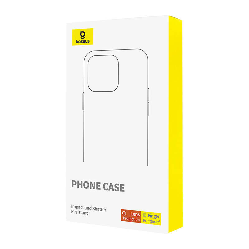 Telefonkasse Baseus SkyRing Magnetisk med stand til iP 14 Pro Max + hærdet glas og rengøringsset (sort)