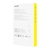 Telefonkasse Baseus SkyRing Magnetisk med stand til iP 14 Pro Max + hærdet glas og rengøringsset (lila)