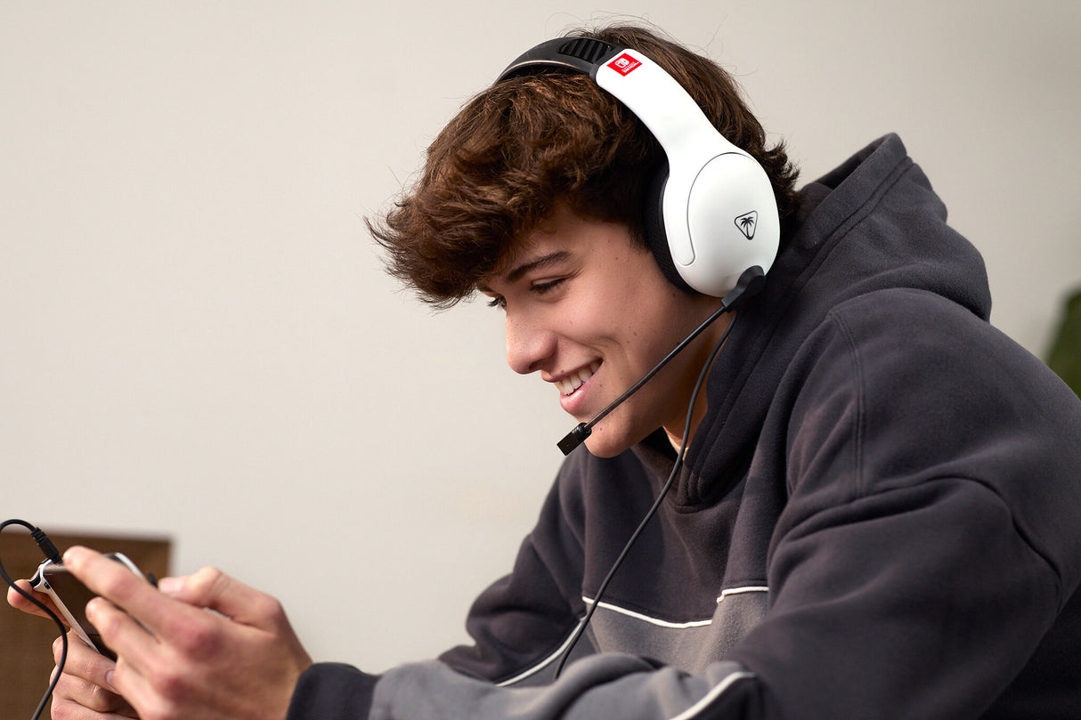 Turtle Beach Airlite Fit Headset Ledningsført Spil Sort, Hvid