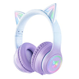 ONIKUMA B90 Gaming headset (blå/lila)
