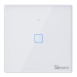 Smart Switch WiFi + RF 433 Sonoff T2 EU TX (1-kanal) opdateret