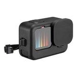 Huse PULUZ til GoPro Hero 9 / Hero 10 / Hero 11 / Hero 12 (sort)