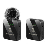 Trådløs Lavalier mikrofon PULUZ 1 TX + 1 RX