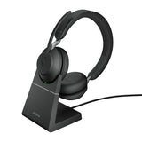Jabra Evolve2 65 Headset Trådløs Kontor/Callcenter USB Type-C Bluetooth Opladningsstativ