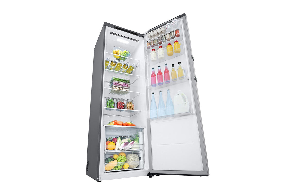 LG GLT51PZGSF køleskab Fritstående 386 L Rustfrit stål
