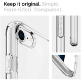 Spigen Ultra Hybrid Case til iPhone 7 / 8 / SE 2020 / SE 2022 - Gennemsigtig