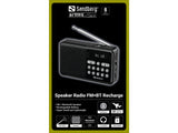 Sandberg 421-18 radio Bærbar Analog Sort