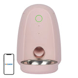 Smart madspenser med plastikskål WIFI mini Dogness (rosa))