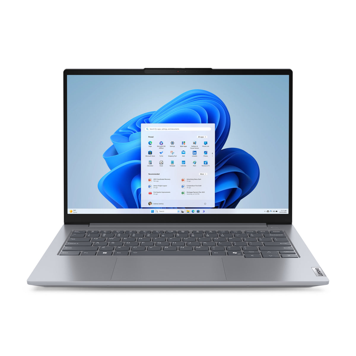 Lenovo ThinkBook 14 G7 ARP | Arctic Grey | 14 " | IPS | WUXGA | 1920 x 1200 pixels | Anti-glare | AMD Ryzen 5 | 7535HS | 16 GB | SO-DIMM DDR5 | Solid-state drive capacity 256 GB | AMD Radeon 660M Graphics | Windows 11 Pro | 802.11ax | Bluet
